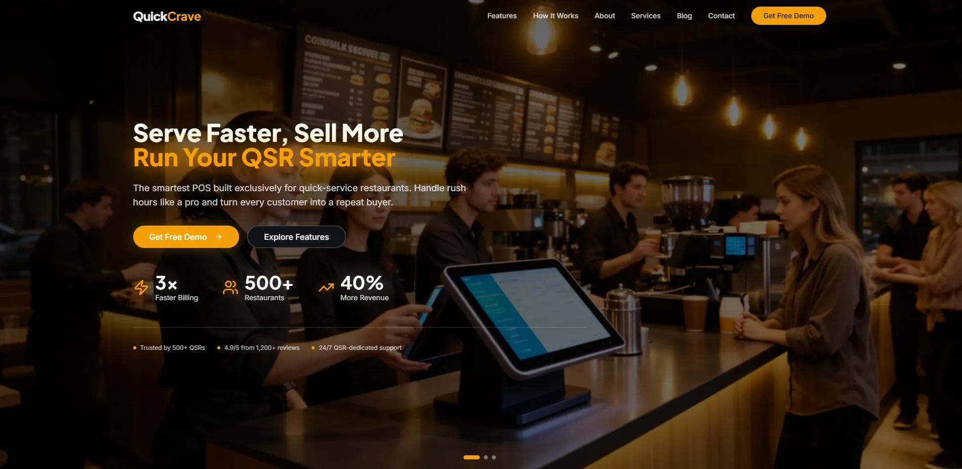 How a QSR Chain Served 30% More Customers Per Hour After Deploying a High-Speed Multi-Lane POS System