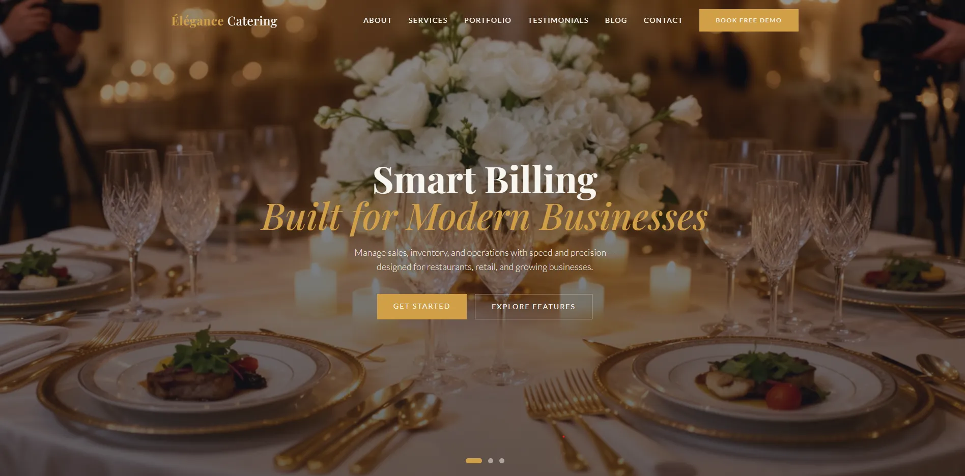 Catering Services Platform for Event Based Bulk Order Management and Logistics Coordination