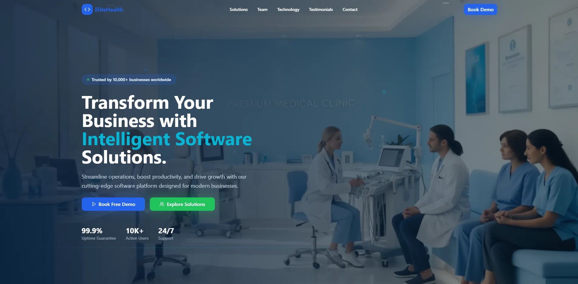 Unifying Patient Records and Clinic Operations Across a Healthcare Group
